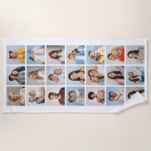 Erstellen Sie Ihre eigene Farbe für 21 Collage. Strandtuch (Vorderseite)