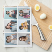 Erstellen Sie Ihre eigene Farbe für 24 Collagen. Geschirrtuch (Viertel Falte)