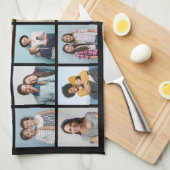 Erstellen Sie Ihre eigene Farbe für 24 Collagen. Geschirrtuch (Viertel Falte)