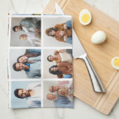 Erstellen Sie Ihre eigene Farbe für 24 Collagen. Geschirrtuch (Viertel Falte)