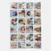 Erstellen Sie Ihre eigene Farbe für 24 Collagen. Geschirrtuch (Vertikal)