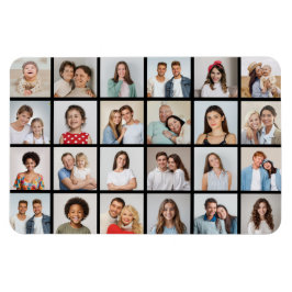 Erstellen Sie Ihre eigene Farbe für 24 Collagen. Magnet