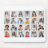 Erstellen Sie Ihre eigene Farbe für 24 Collagen. Mousepad (Vorne)