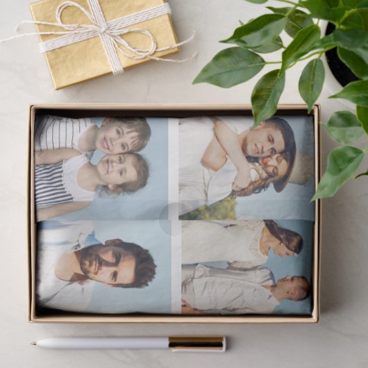 Erstellen Sie Ihre eigene Farbe für 24 Collagen. Seidenpapier (Geschenk)