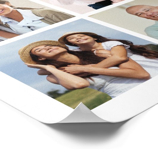 Erstellen Sie Ihre eigene Farbe für 60 Bilder-Coll Poster (Ecke)