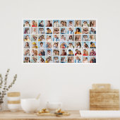 Erstellen Sie Ihre eigene Farbe für 60 Bilder-Coll Poster (Küche)