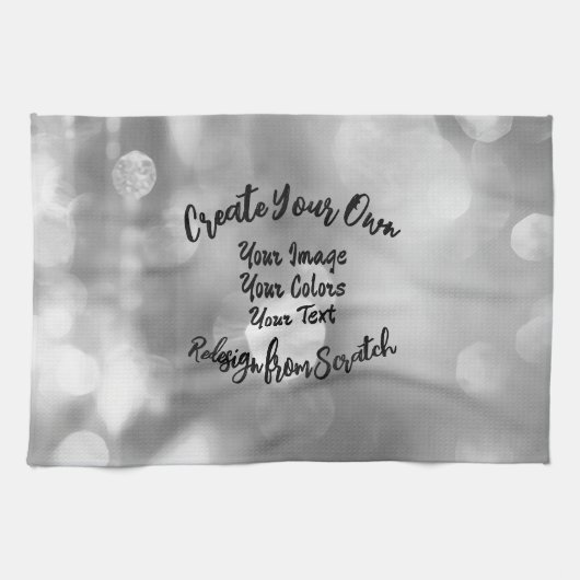 Erstellen Sie Ihre eigene Farbe/Ihr eigenes Design Geschirrtuch (Horizontal)