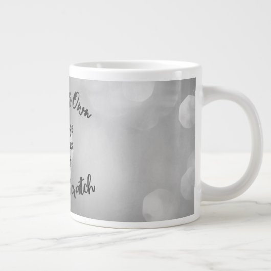 Erstellen Sie Ihre eigene Farbe/Ihr eigenes Design Jumbo-Tasse (Rechts)