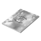 Erstellen Sie Ihre eigene Farbe/Ihr eigenes Design Notizblock (Rotiert)