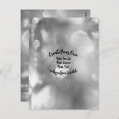 Erstellen Sie Ihre eigene Farbe/Ihr eigenes Design Postkarte (Vorne/Hinten)