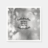 Erstellen Sie Ihre eigene Farbe/Ihr eigenes Design Serviette (Vorderseite)