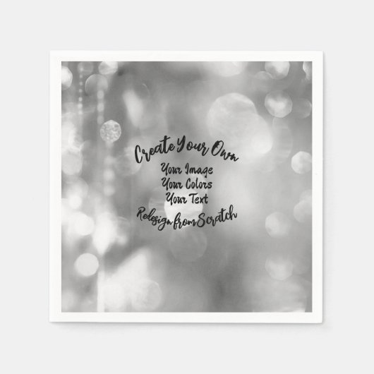 Erstellen Sie Ihre eigene Farbe/Ihr eigenes Design Serviette (Vorderseite)