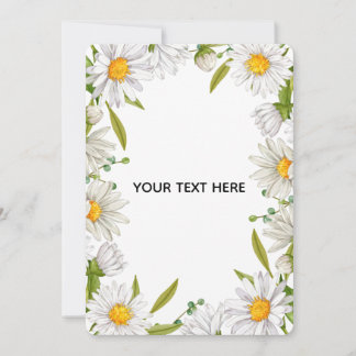 Erstellen Sie Ihre eigene farbenfrohe Blumenborder Save The Date