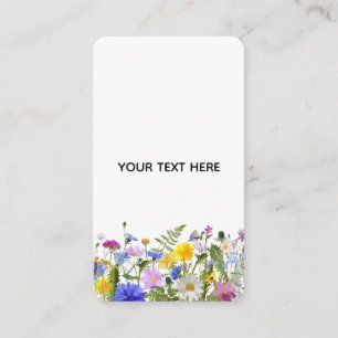 Erstellen Sie Ihre eigene farbenfrohe Flora Begleitkarte