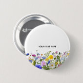 Erstellen Sie Ihre eigene farbenfrohe Flora Button (Vorne & Hinten)