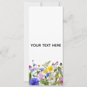 Erstellen Sie Ihre eigene farbenfrohe Flora Einladung