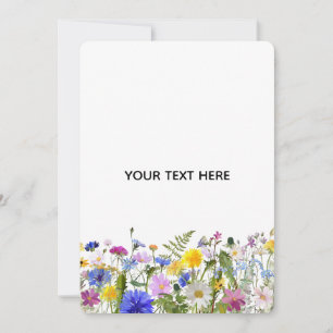 Erstellen Sie Ihre eigene farbenfrohe Flora Save The Date