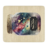 Erstellen Sie Ihre eigene farbenfrohe Liebe des He Schneidebrett (Vorderseite)