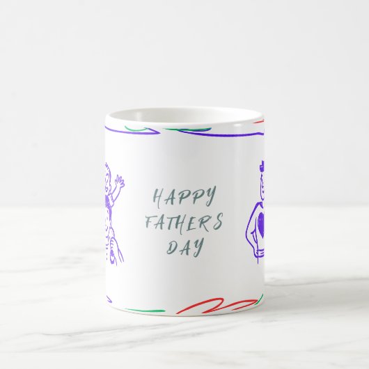 Erstellen Sie Ihre eigene farbenfrohe Tasse zum Va (Mittel)