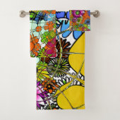 .Erstellen Sie Ihre eigene farbenfrohe Unendlichke Badhandtuch Set (Insitu)