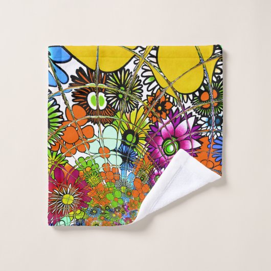 .Erstellen Sie Ihre eigene farbenfrohe Unendlichke Badhandtuch Set (Waschlappen)