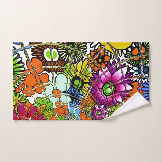 .Erstellen Sie Ihre eigene farbenfrohe Unendlichke Badhandtuch Set (Handtuch)