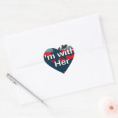 Erstellen Sie Ihre eigene farbige Veränderung, die Herz-Aufkleber (Umschlag)