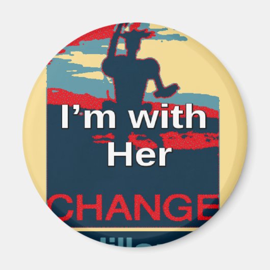 Erstellen Sie Ihre eigene farbige Veränderung, die Magnet (Vorne)