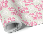 Erstellen Sie Ihre eigene Farbwahl Pfefferminzschm Geschenkpapier (Rolleneckpunkt)