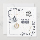 Erstellen Sie Ihre eigene Feiertage- und Firmenein Einladung (Vorderseite)