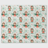 Erstellen Sie Ihre eigene Ferienfamilie Geschenkpapier (Flach)