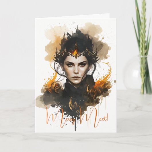 Erstellen Sie Ihre eigene FeuerHexe Karte (Vorderseite)