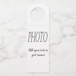 Erstellen Sie Ihre eigene Flaschenhalterung Flaschenanhänger