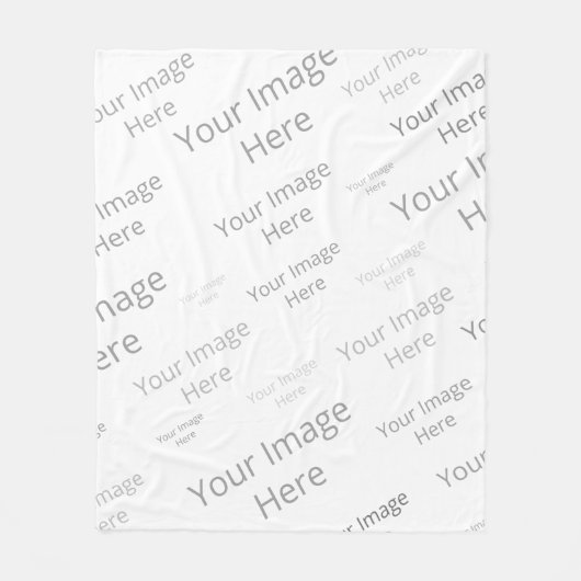 Erstellen Sie Ihre eigene Fleecefelke, Medium Fleecedecke (Vorderseite)