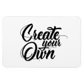 Erstellen Sie Ihre eigene Flexibilität Magnet (Horizontal)