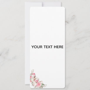 Erstellen Sie Ihre eigene Floral Einladung