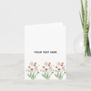 Erstellen Sie Ihre eigene Floral Karte