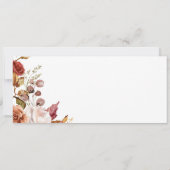 Erstellen Sie Ihre eigene florale Einladung (Rückseite)