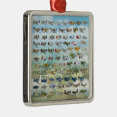 erstellen Sie Ihre eigene Flugzeugkarikatur Ornament Aus Metall (Rechts)