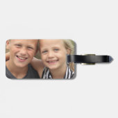 Erstellen Sie Ihre eigene Foto-Akryllische Gepäckm Gepäckanhänger (Rückseite horizontal)