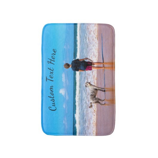 Erstellen Sie Ihre eigene Foto-Badezimmermatte mit Badematte (Vorderseite Vertikal)