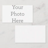 Amerikanisch, 8,9 cm x 5,1 cm Visitenkarte (Vorne/Hinten)