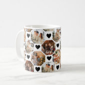 Erstellen Sie Ihre eigene Foto-Collage für benutze Kaffeetasse (Vorderseite Links)