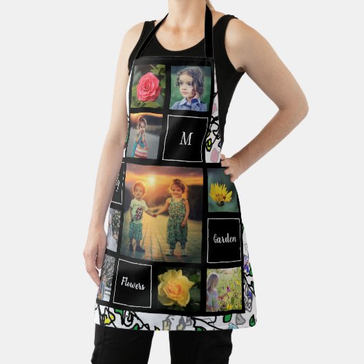 Erstellen Sie Ihre eigene Foto Collage Garden Schü Schürze (InSitu)