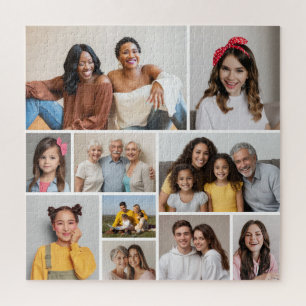 Erstellen Sie Ihre eigene Foto-Collage mit 10 Foto Puzzle