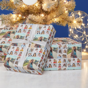 Erstellen Sie Ihre eigene Foto-Collage mit 17 Foto Geschenkpapier