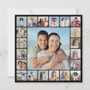 Erstellen Sie Ihre eigene Foto-Collage mit 21 Foto Mitteilungskarte