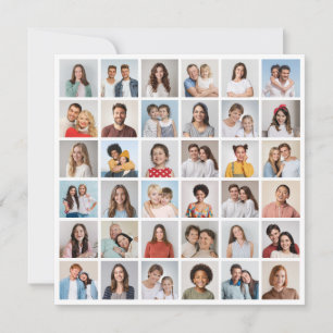 Erstellen Sie Ihre eigene Foto-Collage mit 36 Foto Karte