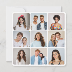 Erstellen Sie Ihre eigene Foto-Collage mit 9 abger Karte