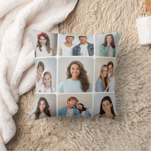 Erstellen Sie Ihre eigene Foto-Collage mit 9 abger Kissen